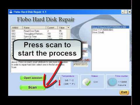 how to repair disk drive